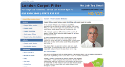 Desktop Screenshot of carpet-fitter-london.co.uk